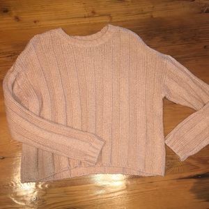 Pacsun Blush Knit Sweater